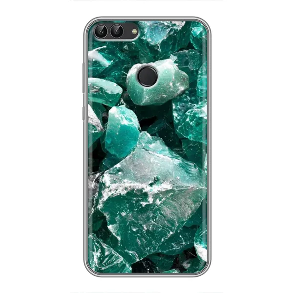 Чехол с рисунком «Изумруд» для Huawei P Smart (Enjoy 7s, FIG-LA1)