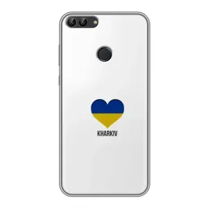 Чехлы силиконовые (Город Харьков) на Хуавей П Смарт (Kharkiv)