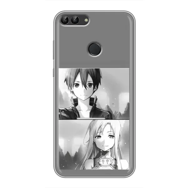 Чехол с рисунком «Кирито-Асуна» для Huawei P Smart (Enjoy 7s, FIG-LA1) Чехол с рисунком «Кирито-Асуна» для Huawei P Smart (Enjoy 7s, FIG-LA1)