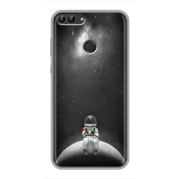 Чехол с рисунком «Космонавт романтик» для Huawei P Smart (Enjoy 7s, FIG-LA1) Чехол с рисунком «Космонавт романтик» для Huawei P Smart (Enjoy 7s, FIG-LA1)