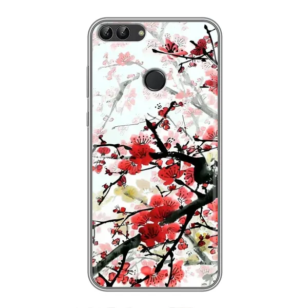 Чехол с рисунком «Красивая Сакура» для Huawei P Smart (Enjoy 7s, FIG-LA1) Чехол с рисунком «Красивая Сакура» для Huawei P Smart (Enjoy 7s, FIG-LA1)