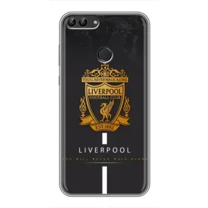 Силіконові Чохли з принтом Футбол на Huawei P Smart, Enjoy 7s, FIG-LA1 (Liverpool)