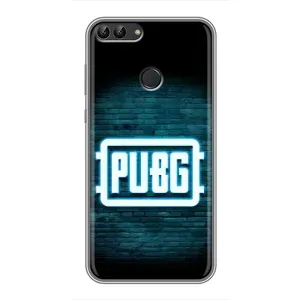 Чохол (TPU) з картинкою "Лого Пабг" на Хуавей П Смарт (Лого PUBG)