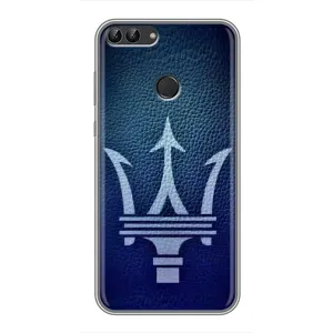 Чехлы с тематикой "Крутые машины" на Huawei P Smart, Enjoy 7s, FIG-LA1 (Лого Maserati)