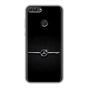 Силиконовый бампер с картинкой машины на Huawei P Smart, Enjoy 7s, FIG-LA1 (Mercedes)