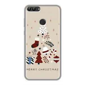 Чохол Санта Клаус для Huawei P Smart, Enjoy 7s, FIG-LA1 (Merry Christmas)
