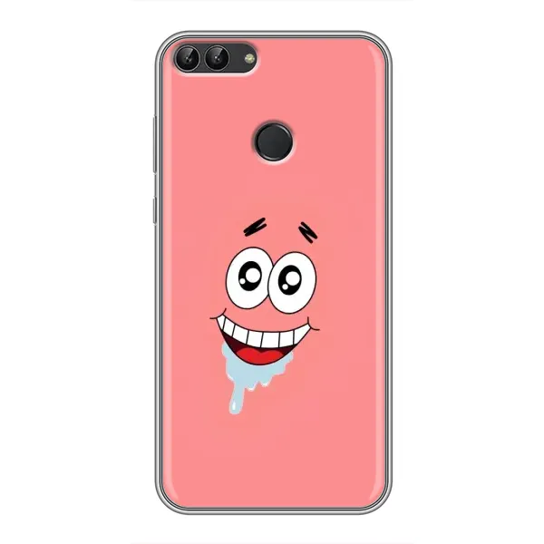 Чехол с рисунком «Мордочка Патрика» для Huawei P Smart (Enjoy 7s, FIG-LA1)