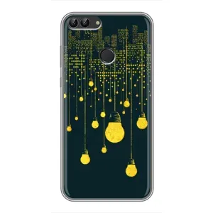 Силиконовые Чехлы Любимому человеку для Huawei P Smart, Enjoy 7s, FIG-LA1 (Ночной город)