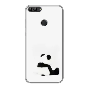 Чехлы с Пандами на Huawei P Smart, Enjoy 7s, FIG-LA1 (Панда обиделся)