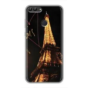 Чехол с рисунком «Paris» для Huawei P Smart (Enjoy 7s, FIG-LA1)
