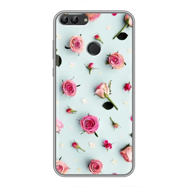 Чехол с рисунком «Разные цветы» для Huawei P Smart (Enjoy 7s, FIG-LA1) Чехол с рисунком «Разные цветы» для Huawei P Smart (Enjoy 7s, FIG-LA1)