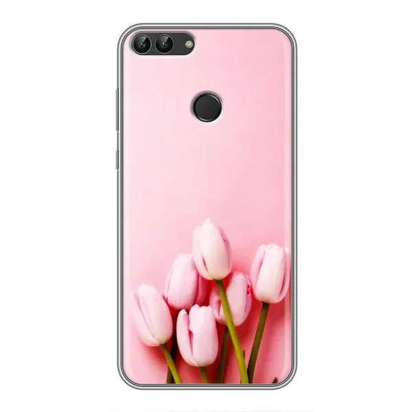 Чехол с рисунком «Розовые тюльпаны» для Huawei P Smart (Enjoy 7s, FIG-LA1) Чехол с рисунком «Розовые тюльпаны» для Huawei P Smart (Enjoy 7s, FIG-LA1)