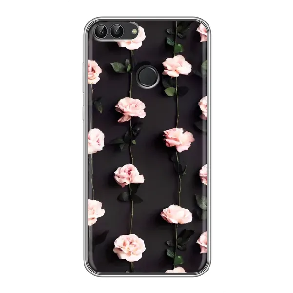 Чехол с рисунком «Розы» для Huawei P Smart (Enjoy 7s, FIG-LA1) Чехол с рисунком «Розы» для Huawei P Smart (Enjoy 7s, FIG-LA1)