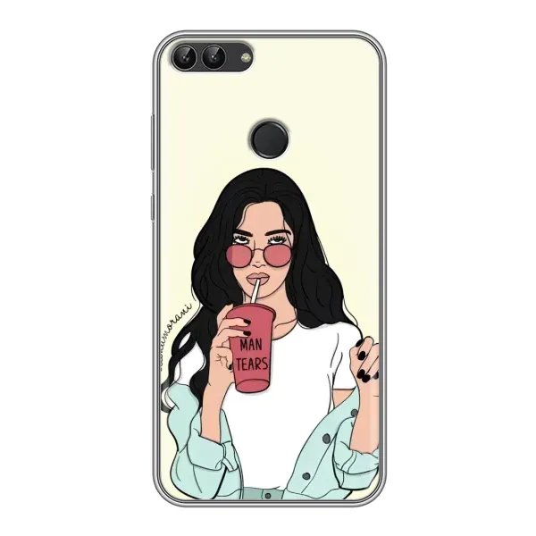 Чехол с рисунком «С напитком» для Huawei P Smart (Enjoy 7s, FIG-LA1) Чехол с рисунком «С напитком» для Huawei P Smart (Enjoy 7s, FIG-LA1)