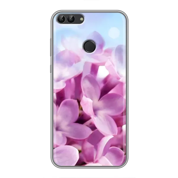 Чехол с рисунком «Сиреневые цветы» для Huawei P Smart (Enjoy 7s, FIG-LA1) Чехол с рисунком «Сиреневые цветы» для Huawei P Smart (Enjoy 7s, FIG-LA1)