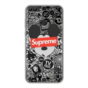 Чехол с рисунком «Supreme Маус» для Huawei P Smart (Enjoy 7s, FIG-LA1)