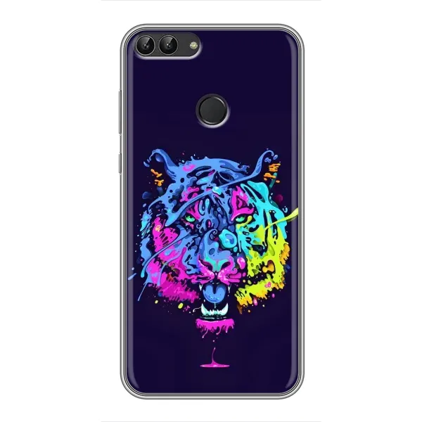 Чехол с рисунком «Тигр-Арт» для Huawei P Smart (Enjoy 7s, FIG-LA1) Чехол с рисунком «Тигр-Арт» для Huawei P Smart (Enjoy 7s, FIG-LA1)