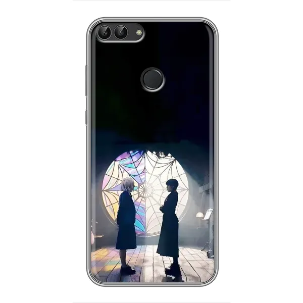 Чехол с рисунком «Уэнсдей и Энди» для Huawei P Smart (Enjoy 7s, FIG-LA1) Чехол с рисунком «Уэнсдей и Энди» для Huawei P Smart (Enjoy 7s, FIG-LA1)