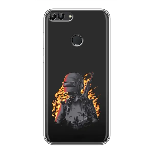 Чехол с рисунком «В огне» для Huawei P Smart (Enjoy 7s, FIG-LA1) Чехол с рисунком «В огне» для Huawei P Smart (Enjoy 7s, FIG-LA1)