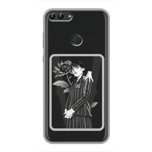 Чехол с рисунком «Венсдей картина» для Huawei P Smart (Enjoy 7s, FIG-LA1) Чехол с рисунком «Венсдей картина» для Huawei P Smart (Enjoy 7s, FIG-LA1)