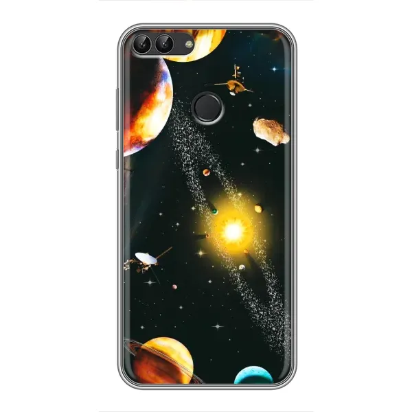 Чехол с рисунком «Вид с космоса» для Huawei P Smart (Enjoy 7s, FIG-LA1) Чехол с рисунком «Вид с космоса» для Huawei P Smart (Enjoy 7s, FIG-LA1)