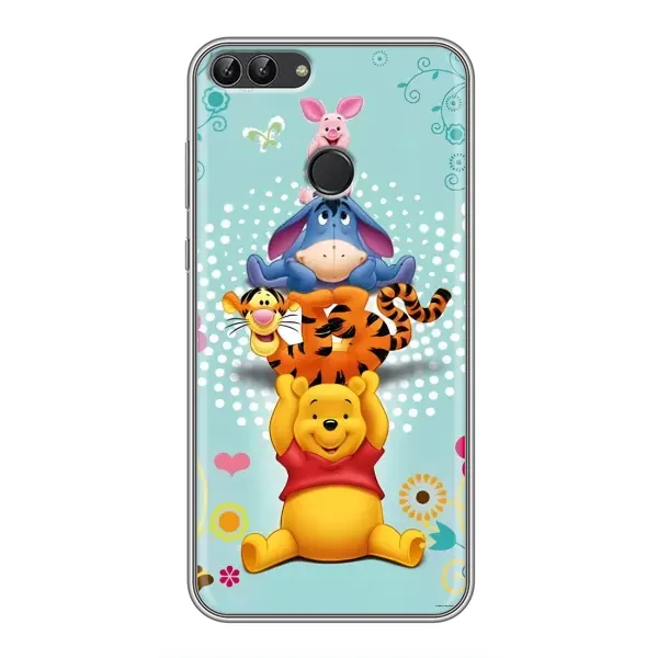 Чехол с рисунком «Винни Пух и друзья» для Huawei P Smart (Enjoy 7s, FIG-LA1)