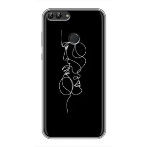 Силиконовые Чехлы Любимому человеку для Huawei P Smart, Enjoy 7s, FIG-LA1 (Влюбленная пара)