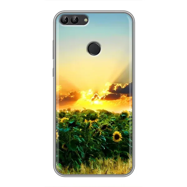 Чехол с рисунком «Закат Солнца» для Huawei P Smart (Enjoy 7s, FIG-LA1) Чехол с рисунком «Закат Солнца» для Huawei P Smart (Enjoy 7s, FIG-LA1)