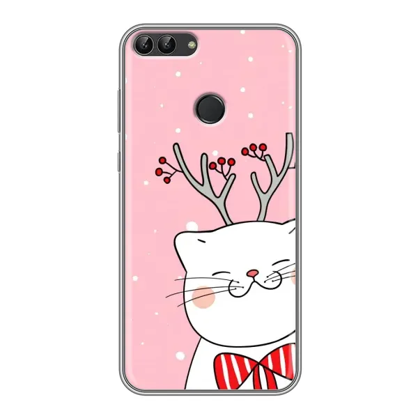 Чехол с рисунком «Зимний кот» для Huawei P Smart (Enjoy 7s, FIG-LA1) Чехол с рисунком «Зимний кот» для Huawei P Smart (Enjoy 7s, FIG-LA1)