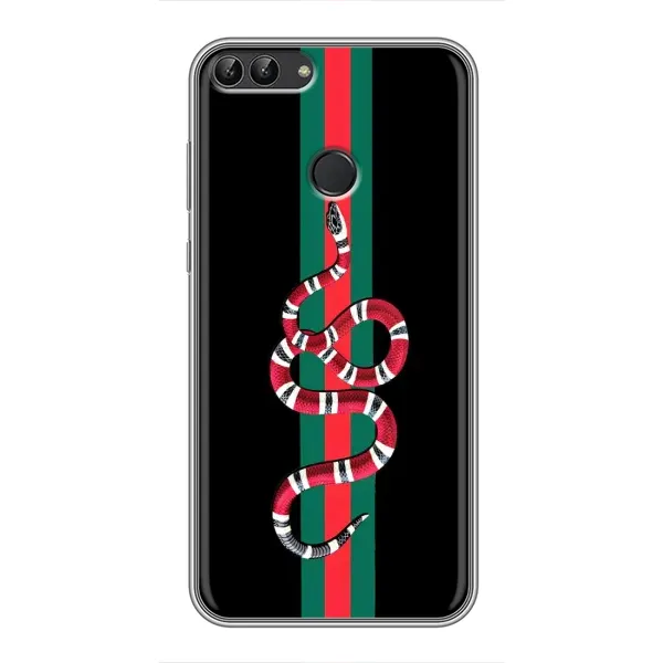 Чехол с рисунком «Змей Гуччи» для Huawei P Smart (Enjoy 7s, FIG-LA1) Чехол с рисунком «Змей Гуччи» для Huawei P Smart (Enjoy 7s, FIG-LA1)