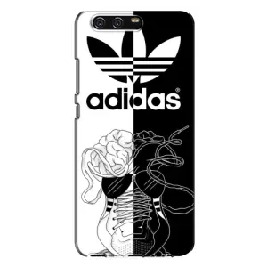 Чехол в стиле "Адидас" для Хуавей П10 Плюс (Adidas шнурки)