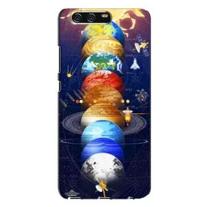 Чохол (ТПУ) з планетами на Huawei P10 Plus, VKY (Арт планети)