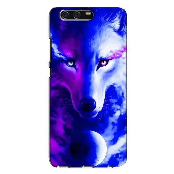 Чехол с рисунком «Арт-Волк» для Huawei P10 Plus (VKY)