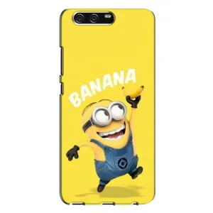 Мультяшный принт на Чехол для Хуавей П10 Плюс (Banana)