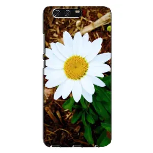 Чехол с ромашками на Huawei P10 Plus, VKY (Белая ромашка)