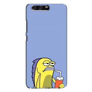 Бампер с принтом Мемы для Huawei P10 Plus, VKY (Безразличие)