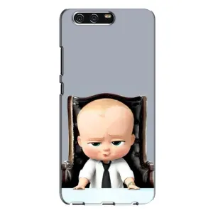 Мультяшный принт на Чехол для Хуавей П10 Плюс (BOSS)