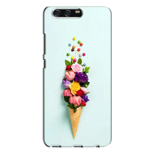 Чехол с рисунком «Цветок-мороженное» для Huawei P10 Plus (VKY)