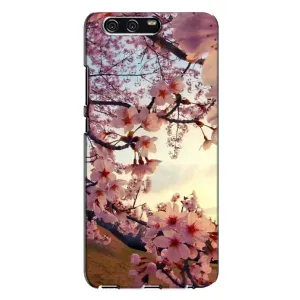Чехол с принтом САКУРЫ на Huawei P10 Plus, VKY (Цветущая сакура)