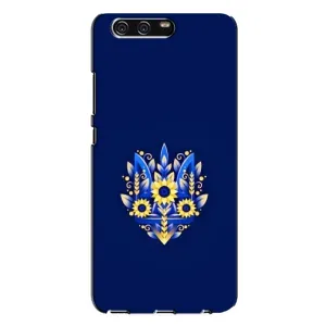 Чехол Укр Символика для Huawei P10 Plus, VKY (Цветущий Герб)