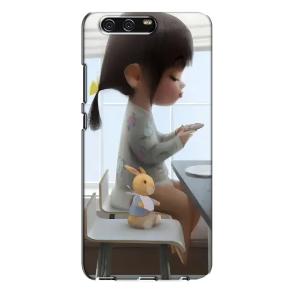 Чехол с рисунком «Девочка с игрушкой» для Huawei P10 Plus (VKY) Чехол с рисунком «Девочка с игрушкой» для Huawei P10 Plus (VKY)