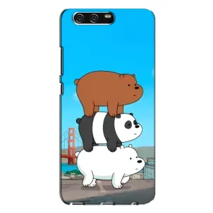 Чехлы с Пандами на Huawei P10 Plus, VKY (Друзья)