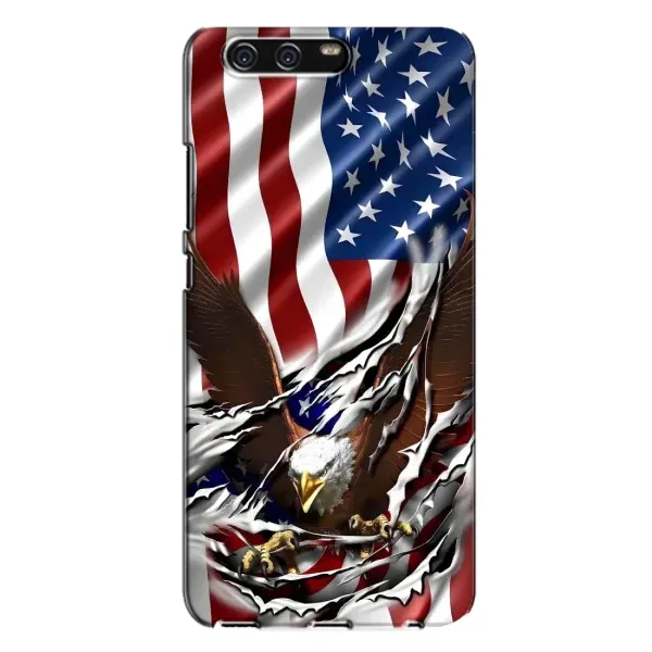 Чехол с рисунком «Флаг USA» для Huawei P10 Plus (VKY) Чехол с рисунком «Флаг USA» для Huawei P10 Plus (VKY)