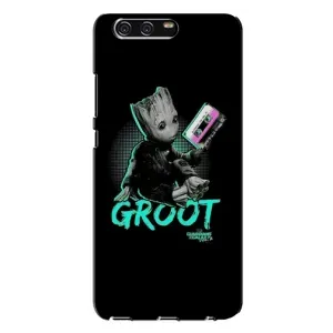 Чехол Супергерои Марвел на Хуавей П10 Плюс (Groot)