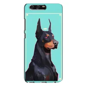 Чехол ДОБЕРМАН для Huawei P10 Plus, VKY (Король доберман)
