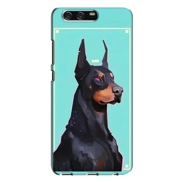 Чехол с рисунком «Король доберман» для Huawei P10 Plus (VKY)