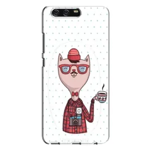 Чехол на тематику: Коты для Huawei P10 Plus (VKY) (Кот аристократ)