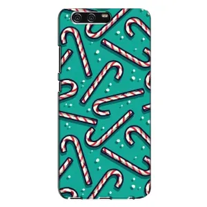 Силіконовий бампер на різдво для Huawei P10 Plus, VKY (Льодяники)