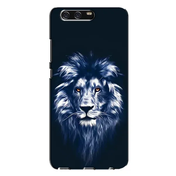Чехол с рисунком «Лев - синий» для Huawei P10 Plus (VKY)