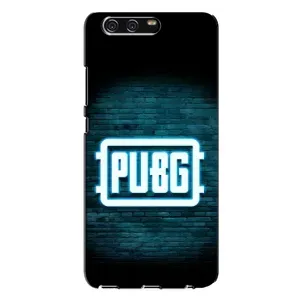Чехол (TPU) с картинкой "Лого Пабг" на Хуавей П10 Плюс (Лого PUBG)